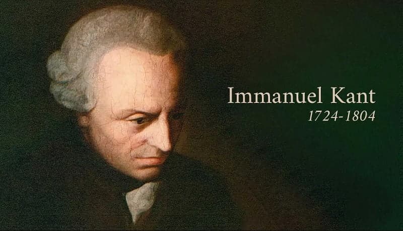 Immanuel Kant (1724 - 1804)